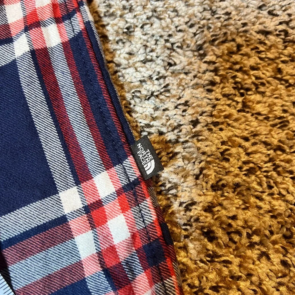 The North Face Flannel‎ Shirt Plaid Button Up Long Sleeve Outdoor Mens XL